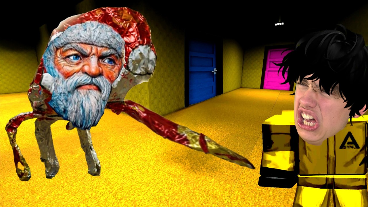 СБЕЖАЛ ИЛИ НЕ СБЕЖАЛ?! ОТ ЗЛОГО ГУГУ ГАГА ИЗ ЗАКУЛИСЬЯ В ROBLOX!😱 THE BACKROOMS