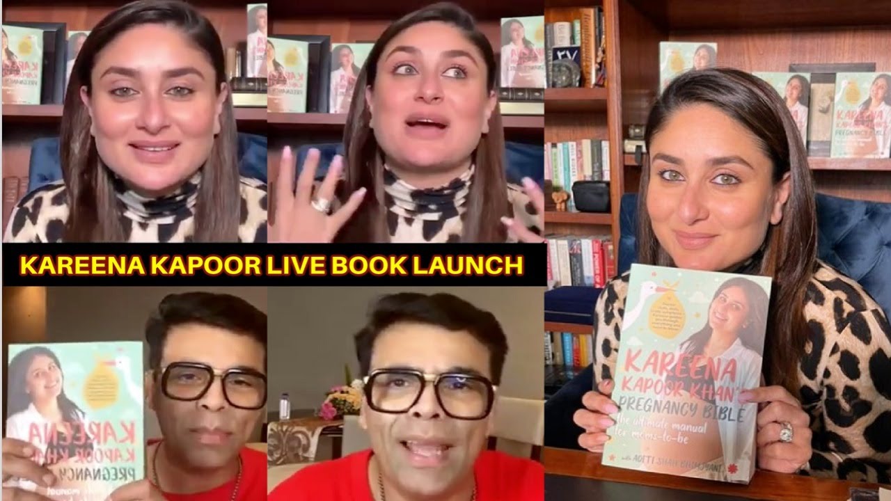 Kareena Kapoor First Pregnancy Book Launch Live With Karan Johar - Full Interview