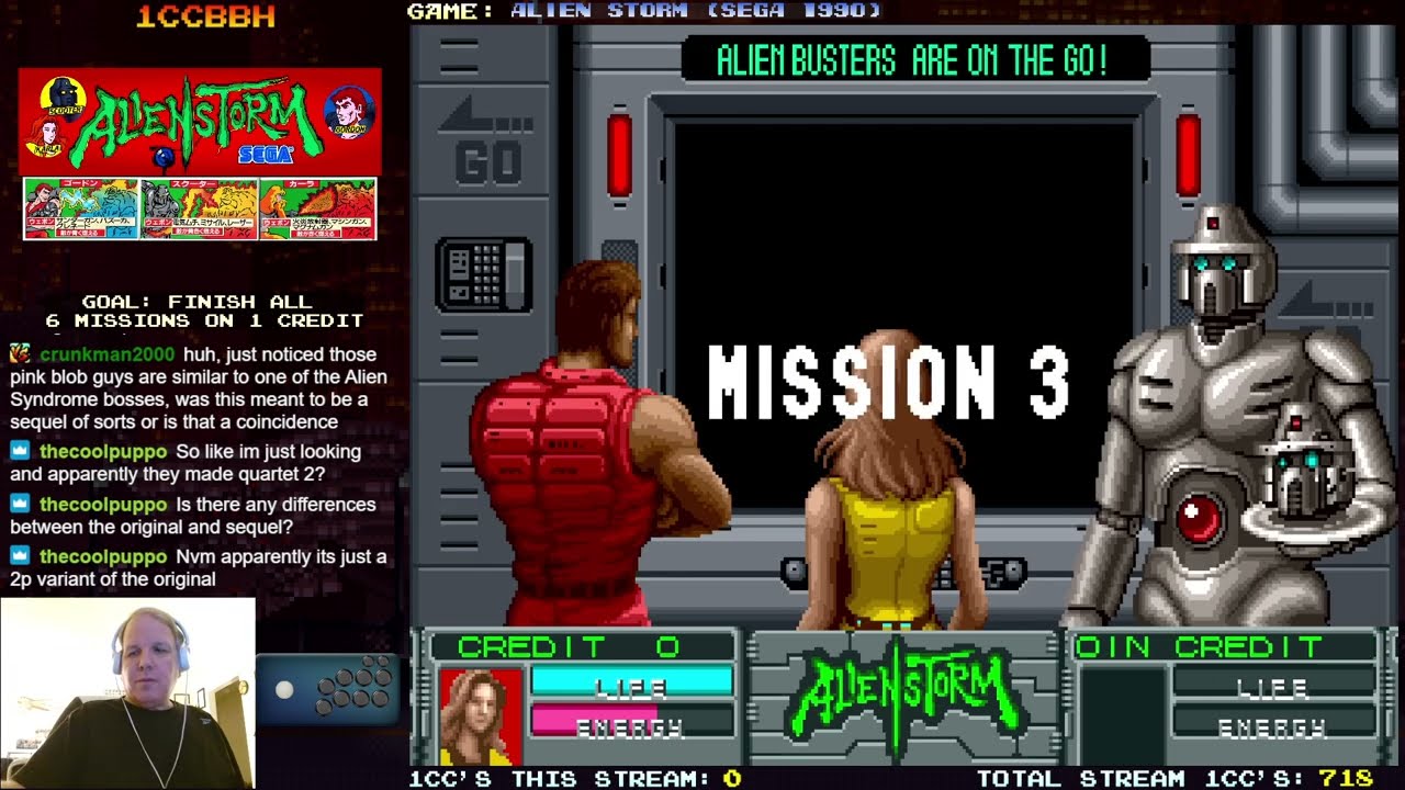 1CCBBH - 719. Alien Storm (Karla, 1 Credit Clear)