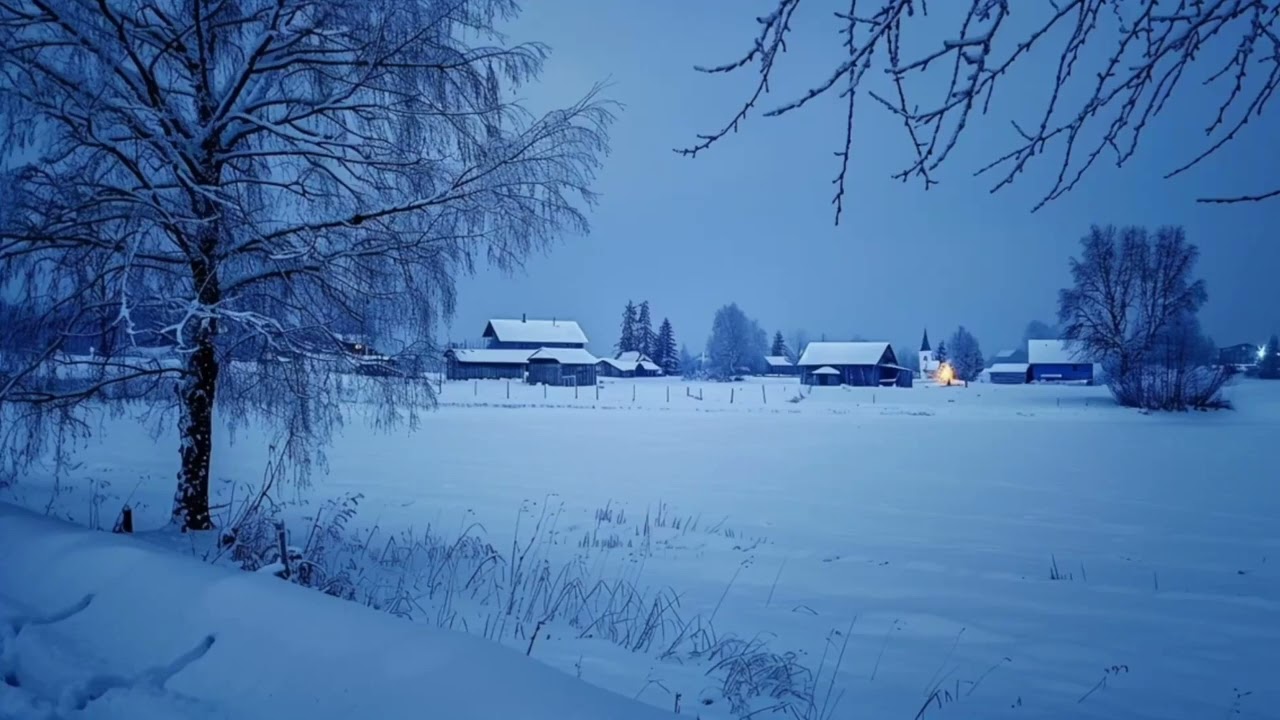 the night is calm.