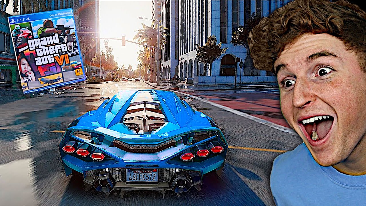 Я нашёл графический мод для GTA 6. (Ультрареалистичный)