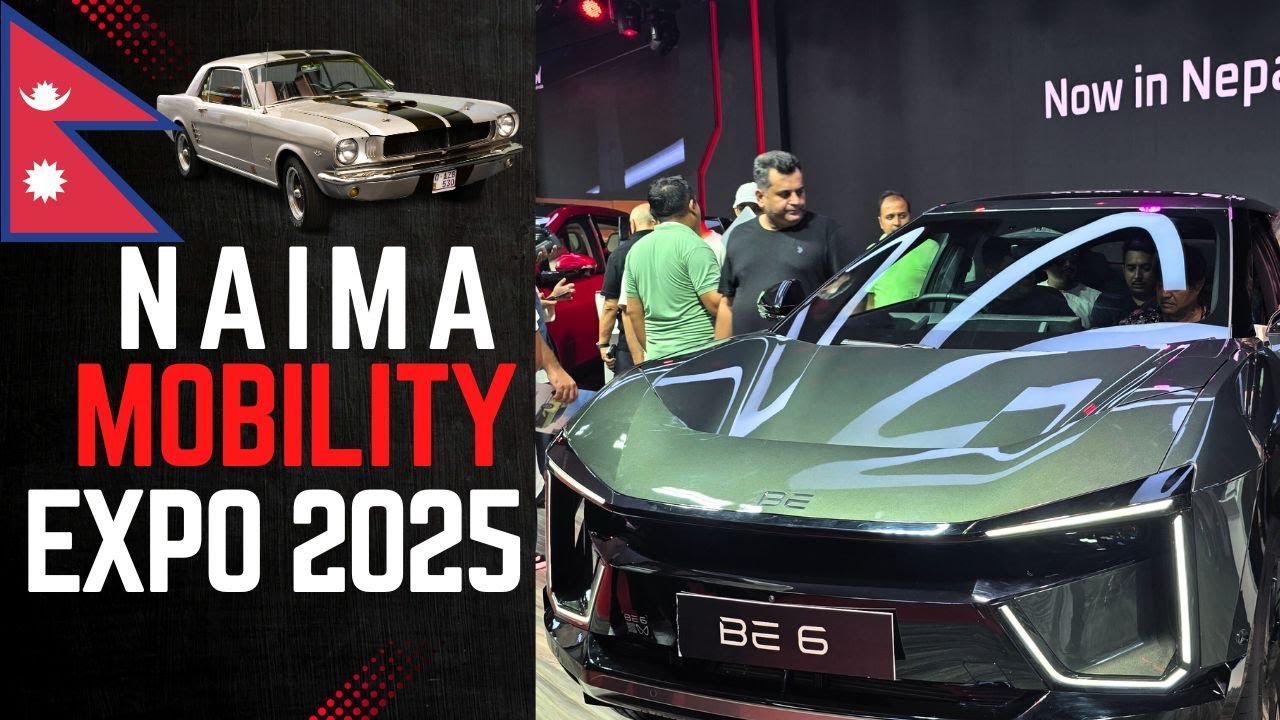 NAIMA mobility expo 2025 | jaecoo j5, byd atto 1, be6 launch | toyota nepal