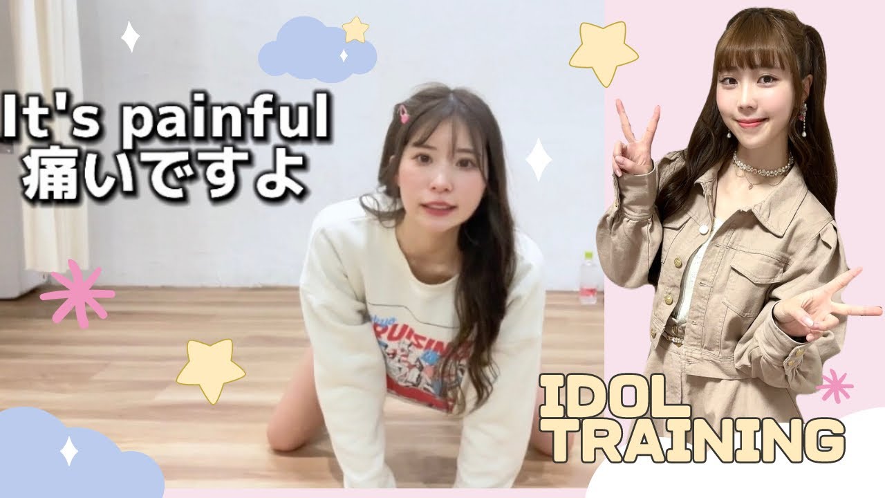 Japanese idols' harsh training scenes😉