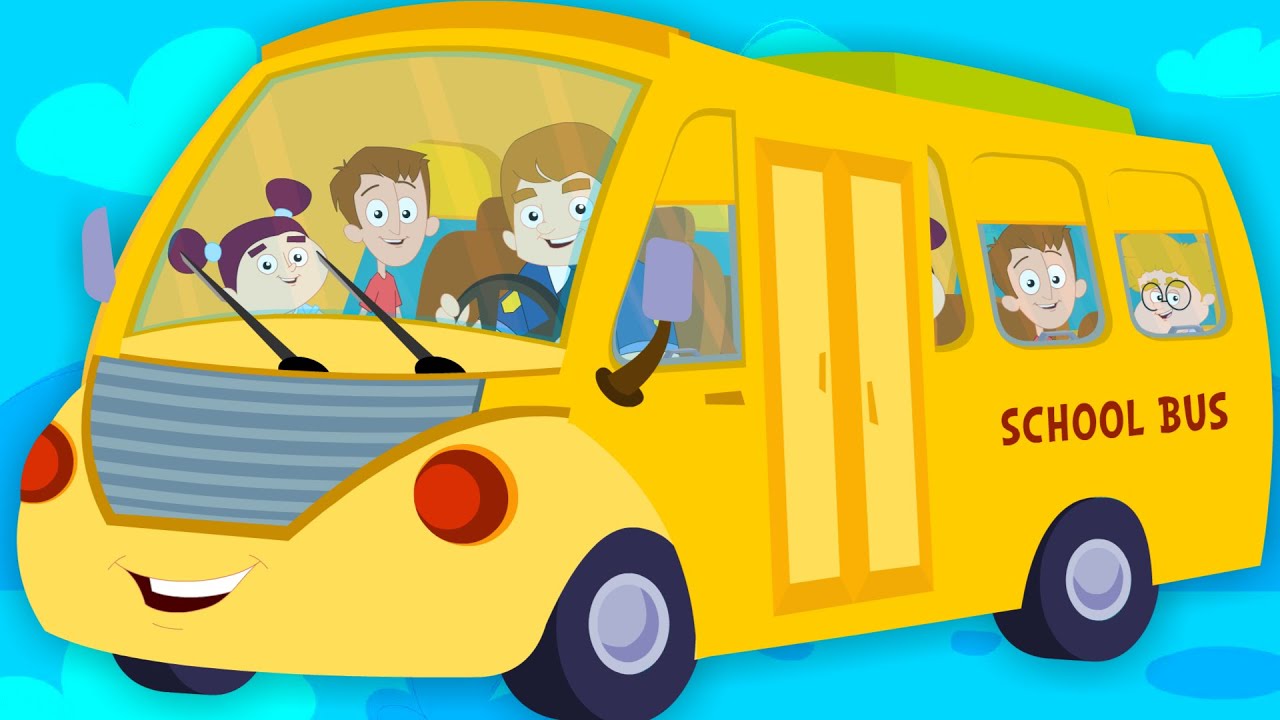 The Wheels On The Bus Go Round & Round | Nursery Rhyme | Kids Songs | Baby Cartoon Videos | kids tv