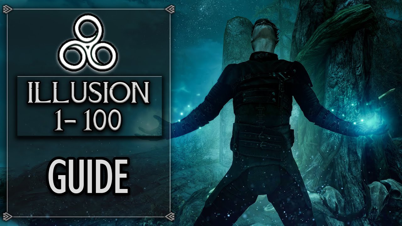 Skyrim — БЫСТРО ПОДНИМИТЕ УРОВЕНЬ ИЛЛЮЗИИ ДО 100 2024
