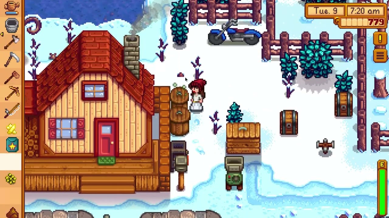 Stardew Valley'n I'm sorry. I needed a break from thinking.