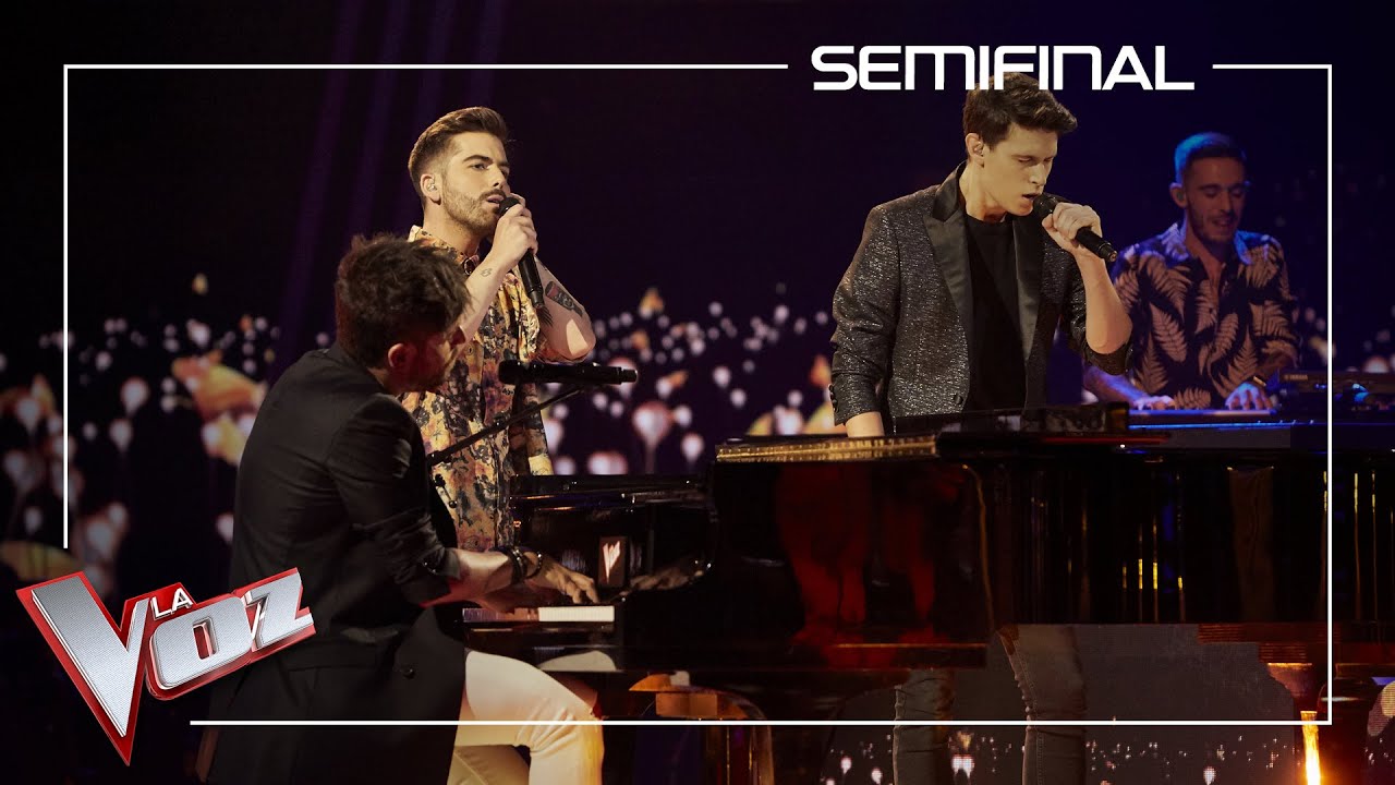 Pablo López, Roger Padrós y Miguelichi cantan 'Mariposa' | Semifinal | La Voz Antena 3 2020