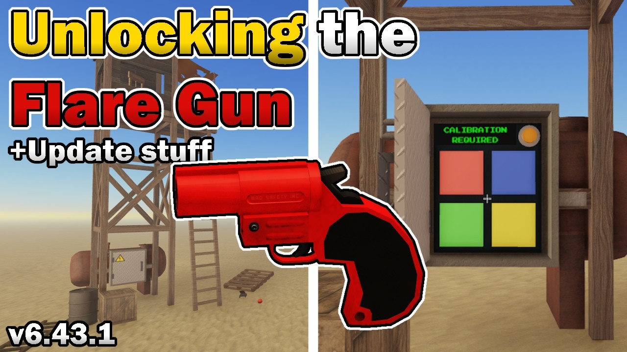 Unlocking Flare Gun on A Dusty Trip! (And some update stuff)