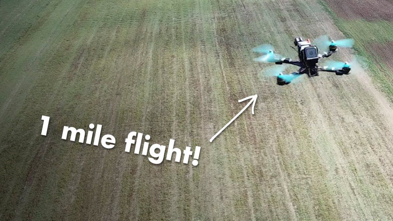 1 MILE DRONE EXPEDITION! FT270 ON TBS CROSSFIRE | VLOG0115