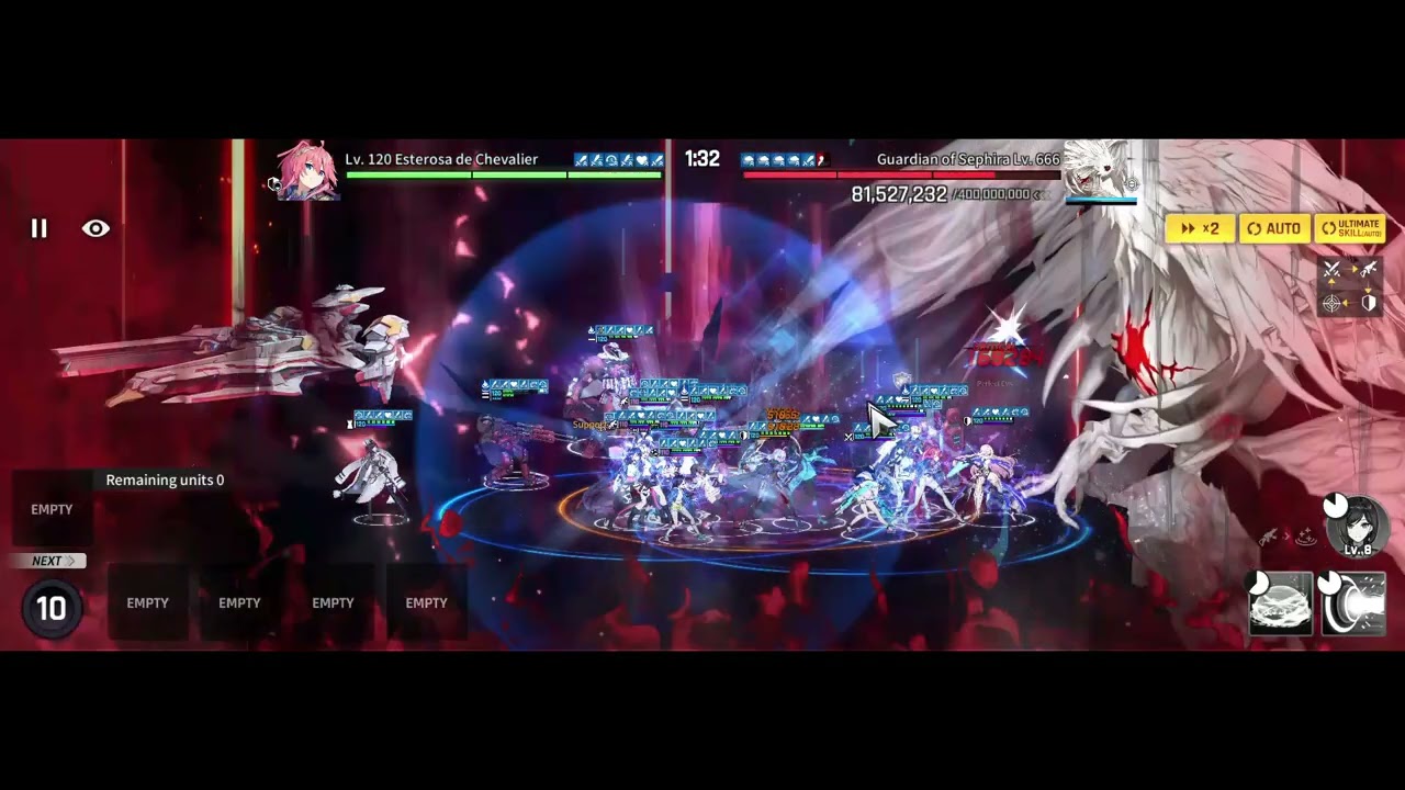 Sephira 100% True DMG gaming LV5 Facility buff (Stability)