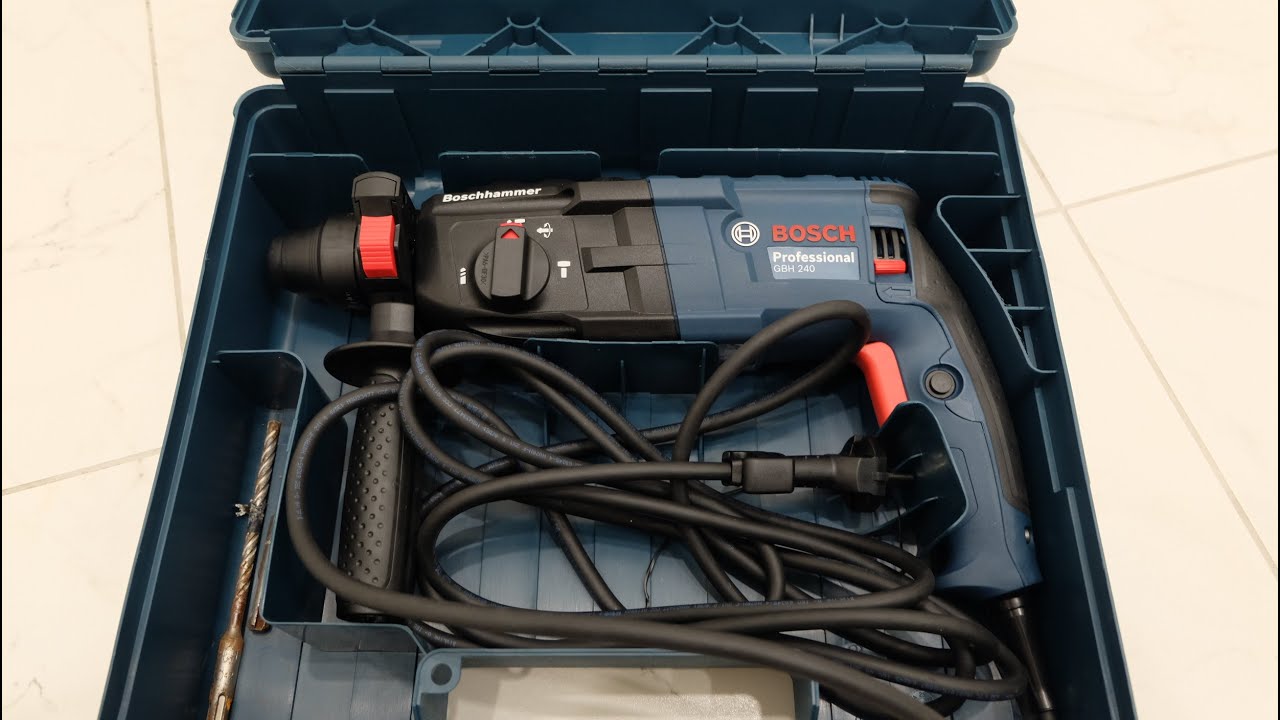 Отзыв и обзор на перфоратор Bosch GBH 240