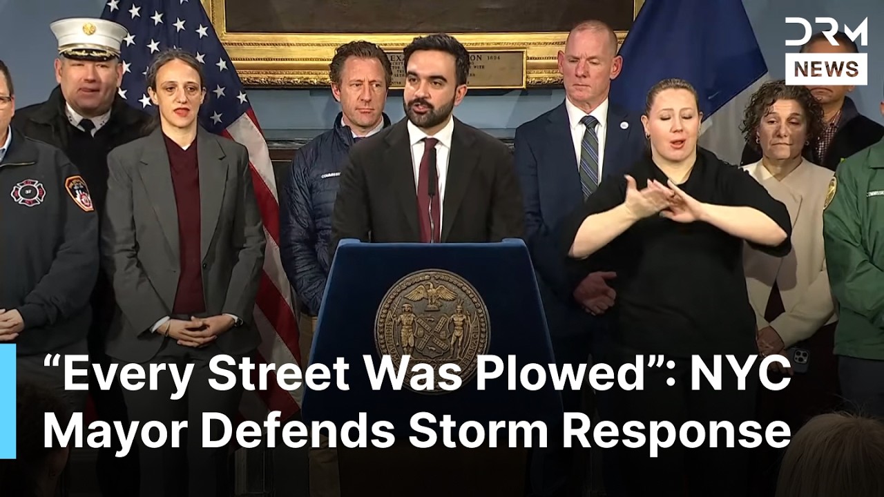 NYC Weathers Massive Snowstorm, Mayor Mamdani Says City Is Running but Danger Remains | AL1G