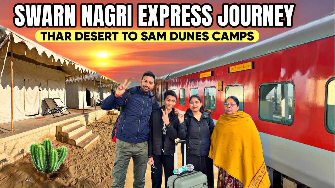 Swarn Nagri Exp journey through Thar Desert | Delhi to Jaisalmer 