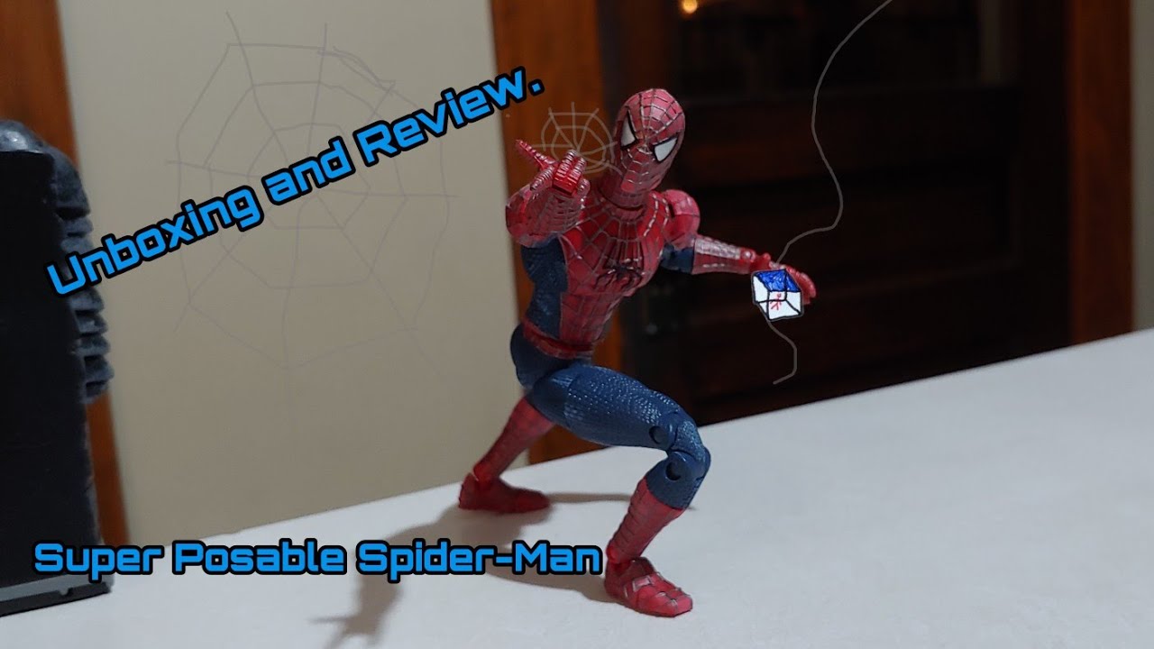 Super Posable Spider-Man(2002) unboxing and Review.