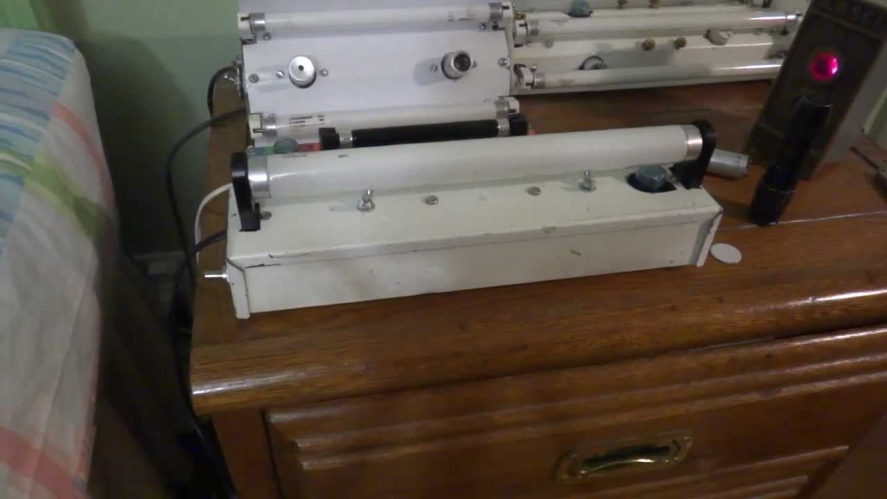 An Update on my fluorescent lights and a ride on my Otis Man Powered elevator