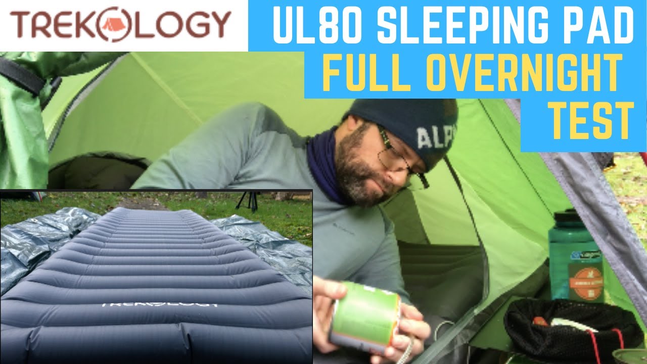 Спальный коврик TREKOLOGY UL80 — полный обзор | Тест на совместимость с ночевкой в ​​саду и кемпинге