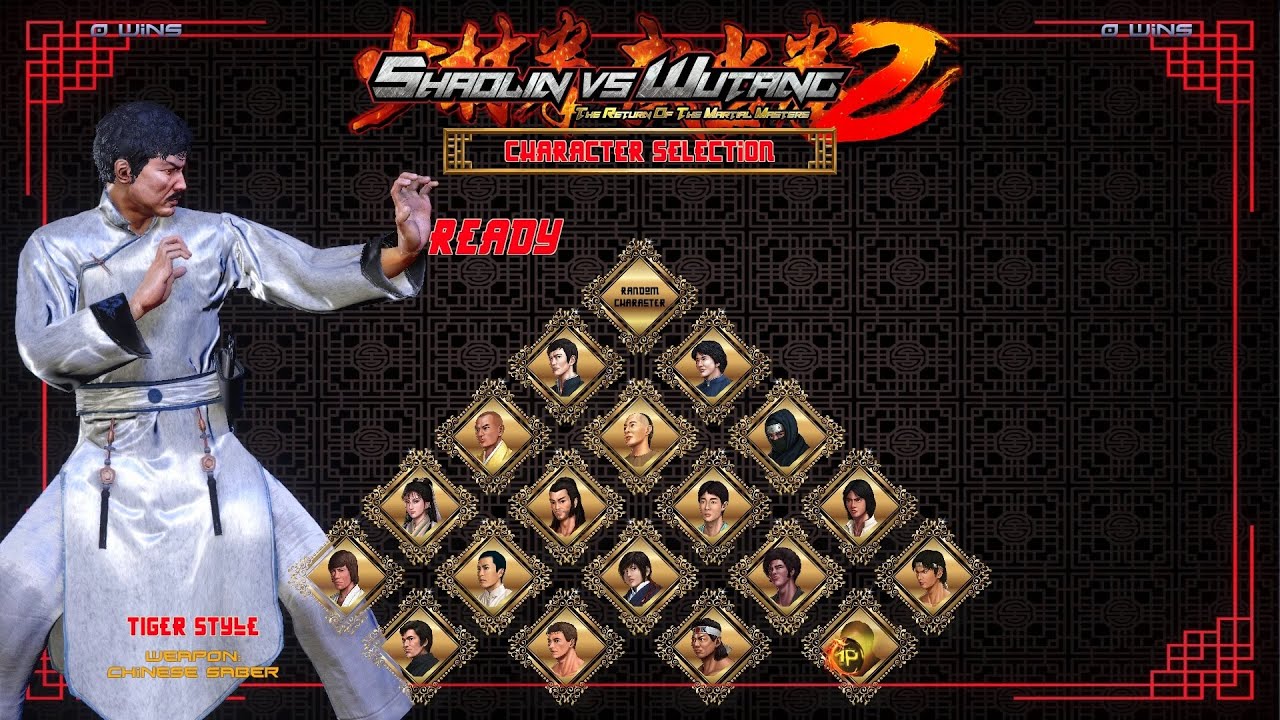 [Shaolin vs Wutang 2] Gameplay - Tiger Style