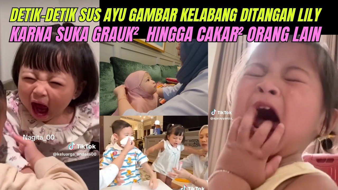 DETIK-DETIK SUS AYU KASIH PERINGATAN KE LILY KARNA SUKA GRAUK & CAKAR&sup2; : DIGAMBARIN KELABANG YA !! 🔥