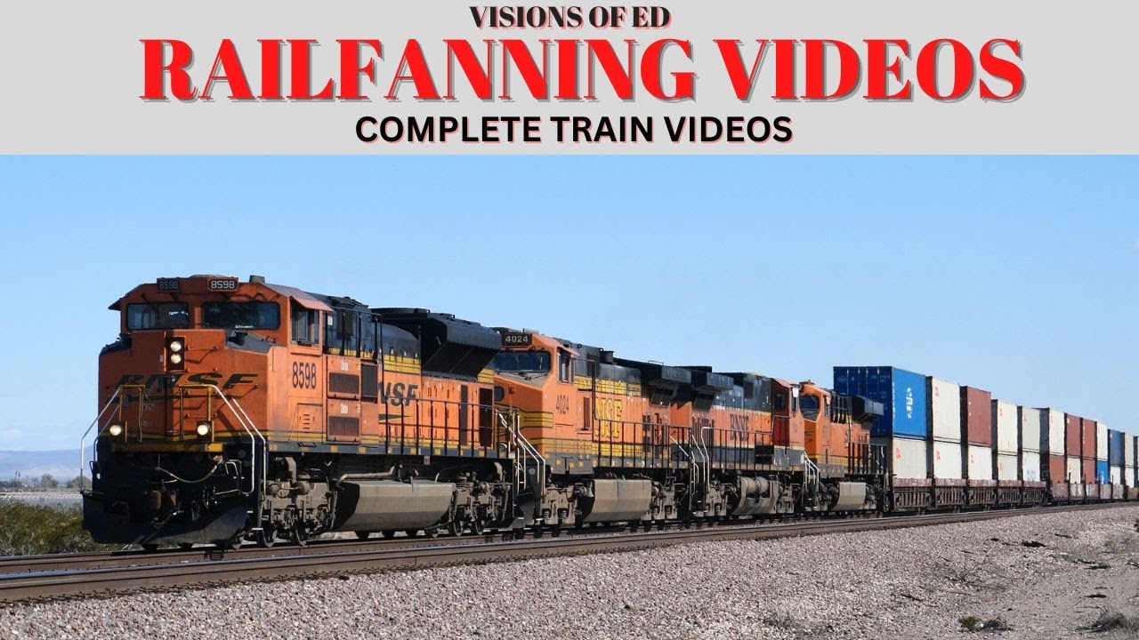 Railfanning BNSF UP Trains Intermodal Manifest & Z Trains