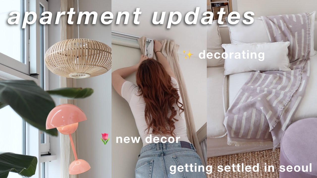 Moving Vlog | Apartment updates in Seoul and making my house a home