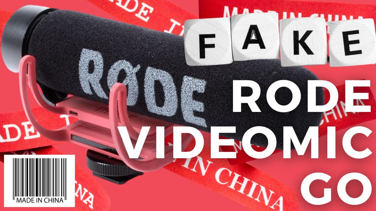 Beware - Fake RODE Videomic Go
