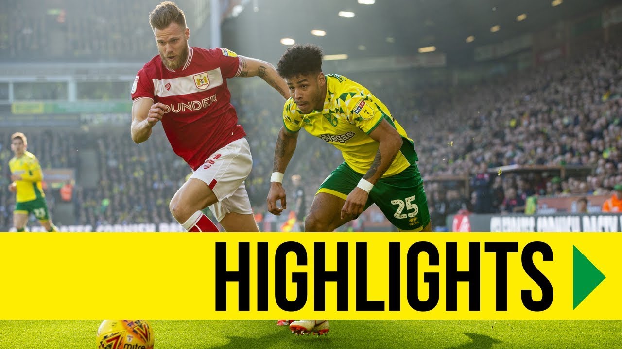 HIGHLIGHTS: Norwich City 3-2 Bristol City