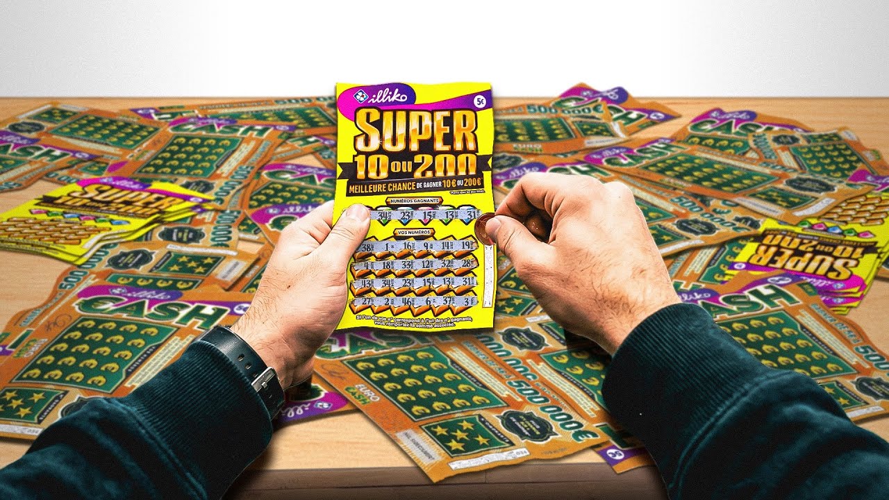Je GRATTE 100&euro; de Tickets CASH et SUPER 10 ou 200 !