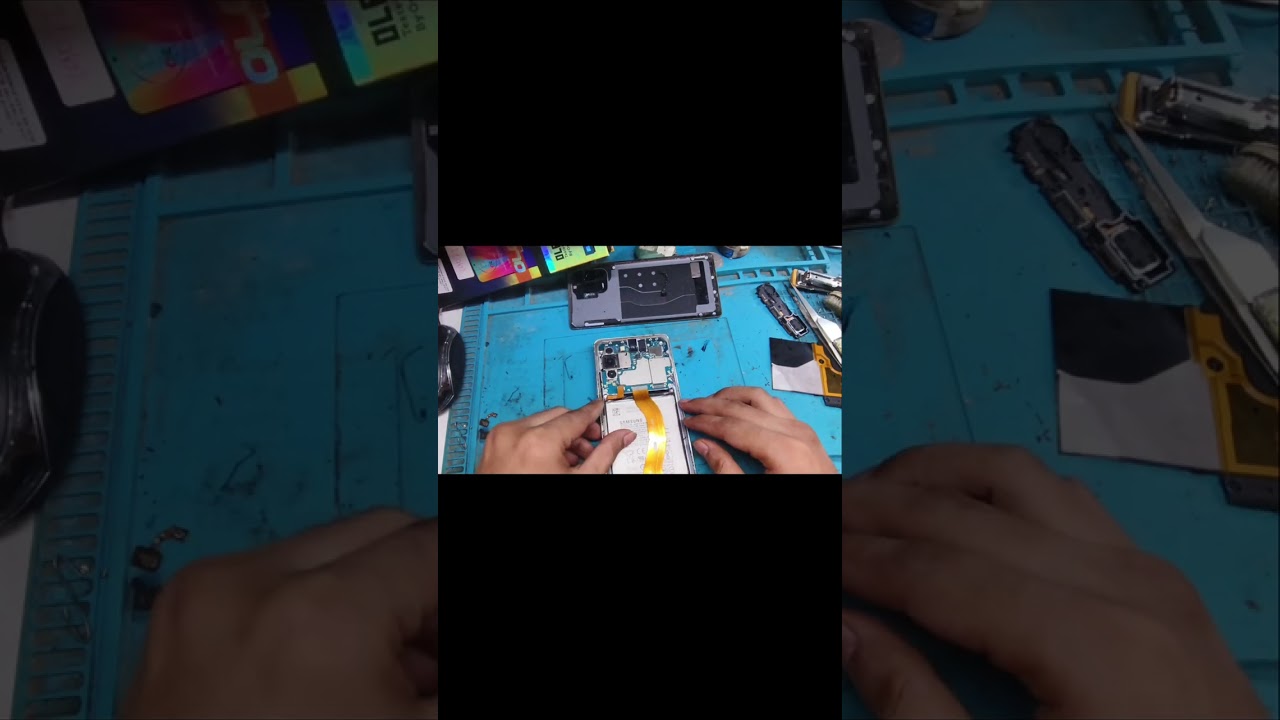 Samsung s10 lite ganti lcd