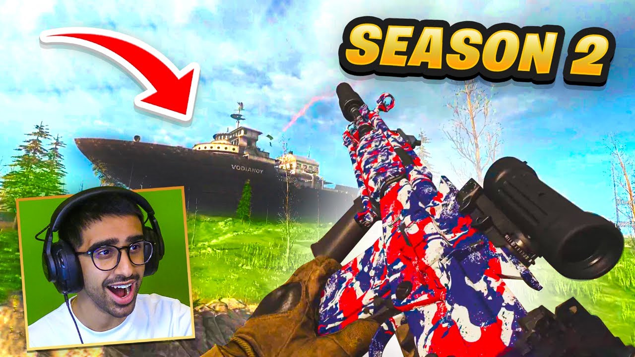 🔴 Warzone SEASON 2 - NEW GUNS & ZOMBIES!