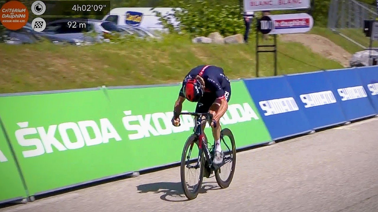 Geraint Thomas Last Kilometre SURPRISE Attack | Crit&eacute;rium du Dauphin&eacute; Stage 5 2021
