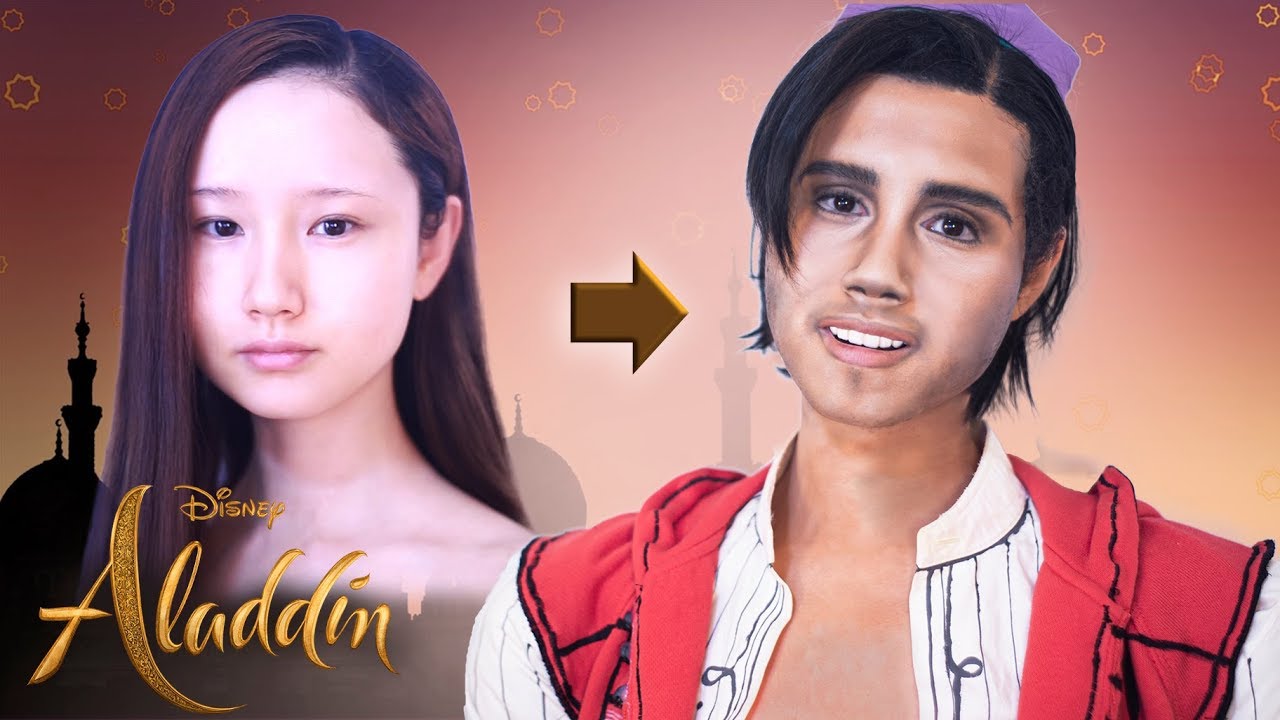 Disney's Aladdin MAKEUP TUTORIAL! | ALADDIN 2019 | Mena Massoud