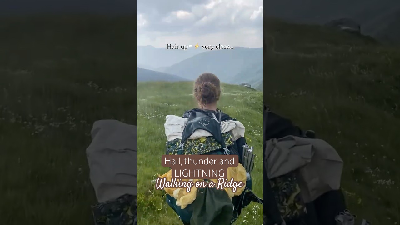 LIGHTNING on a Ridge ⚡️ | Peaks of the Balkans