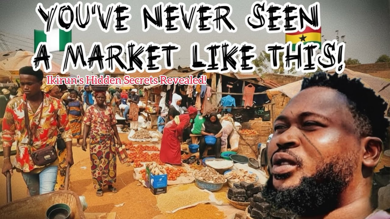 Hidden Ghana in Nigeria?! I Explored Ikirun Town & Market 🇳🇬🇬🇭😱