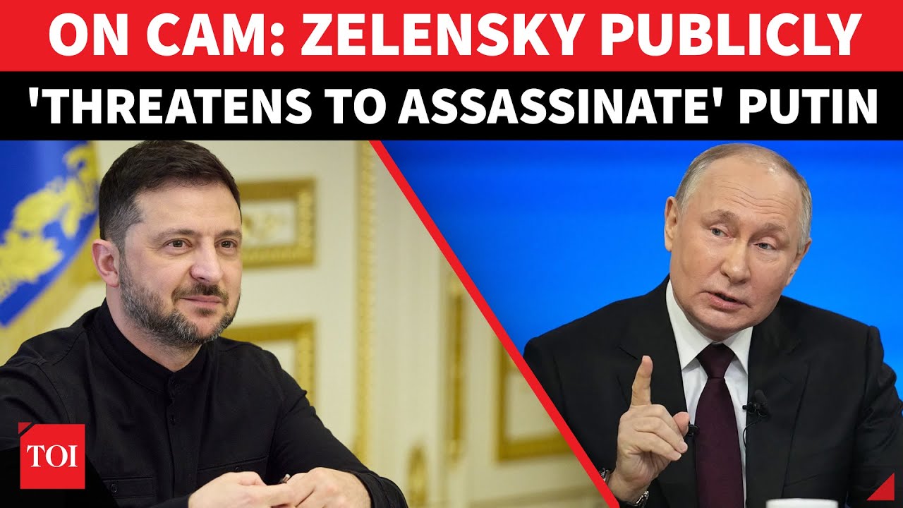 Zelensky 'HINTS' At Putin's Assassination In Pokrovsk, Issues OMINOUS Threat | 'Waiting For You'