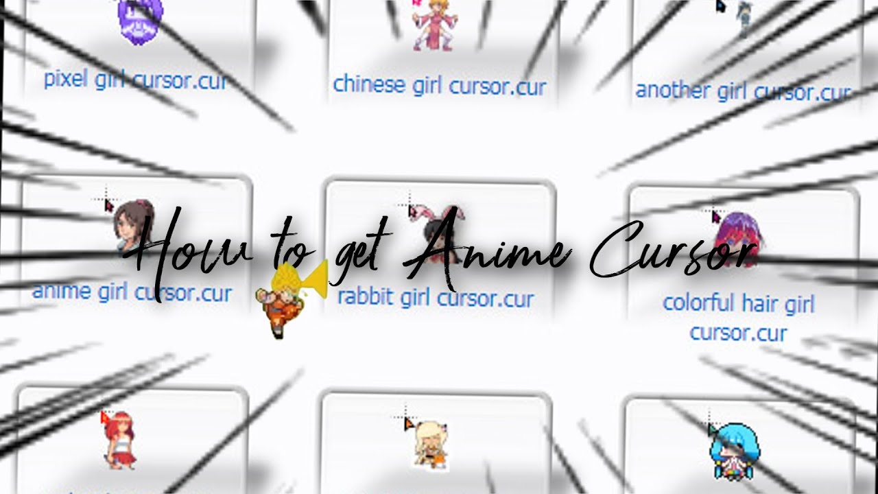 How to get Anime Cursor