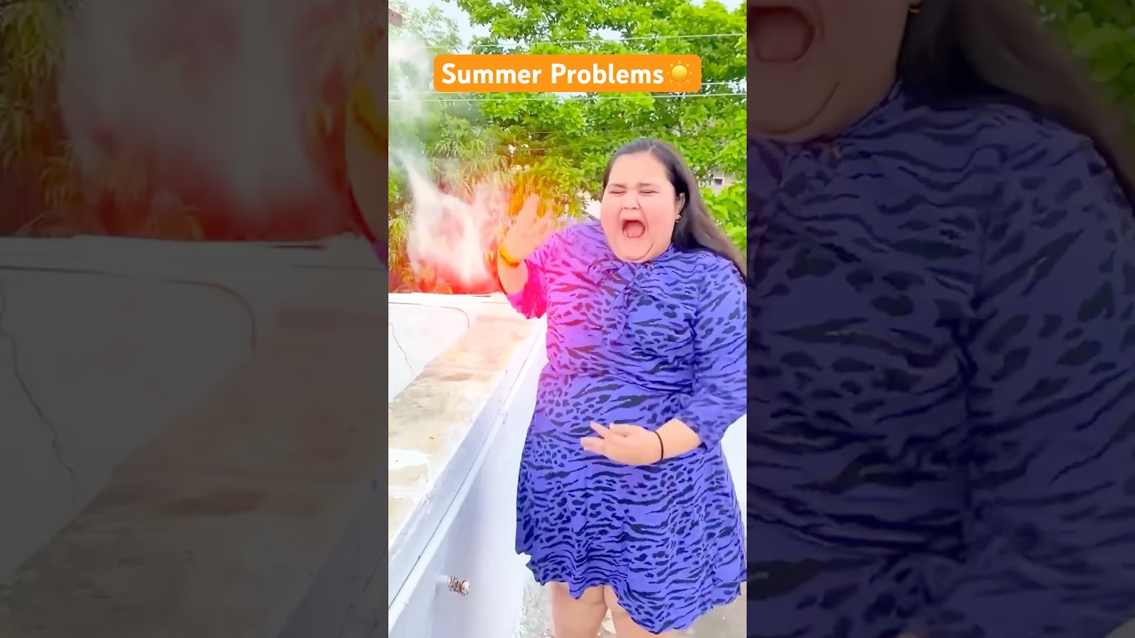 Bichare Garmi mein Jal gaye😰☀️ ~ Summer Problems😂 #abhaybhadoriya #shorts #funny #ytshorts #summer