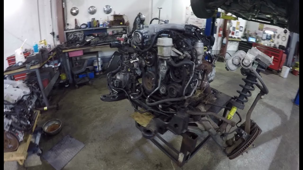 Cadillac CTS Engine Swap  The Time Lapse Tech!