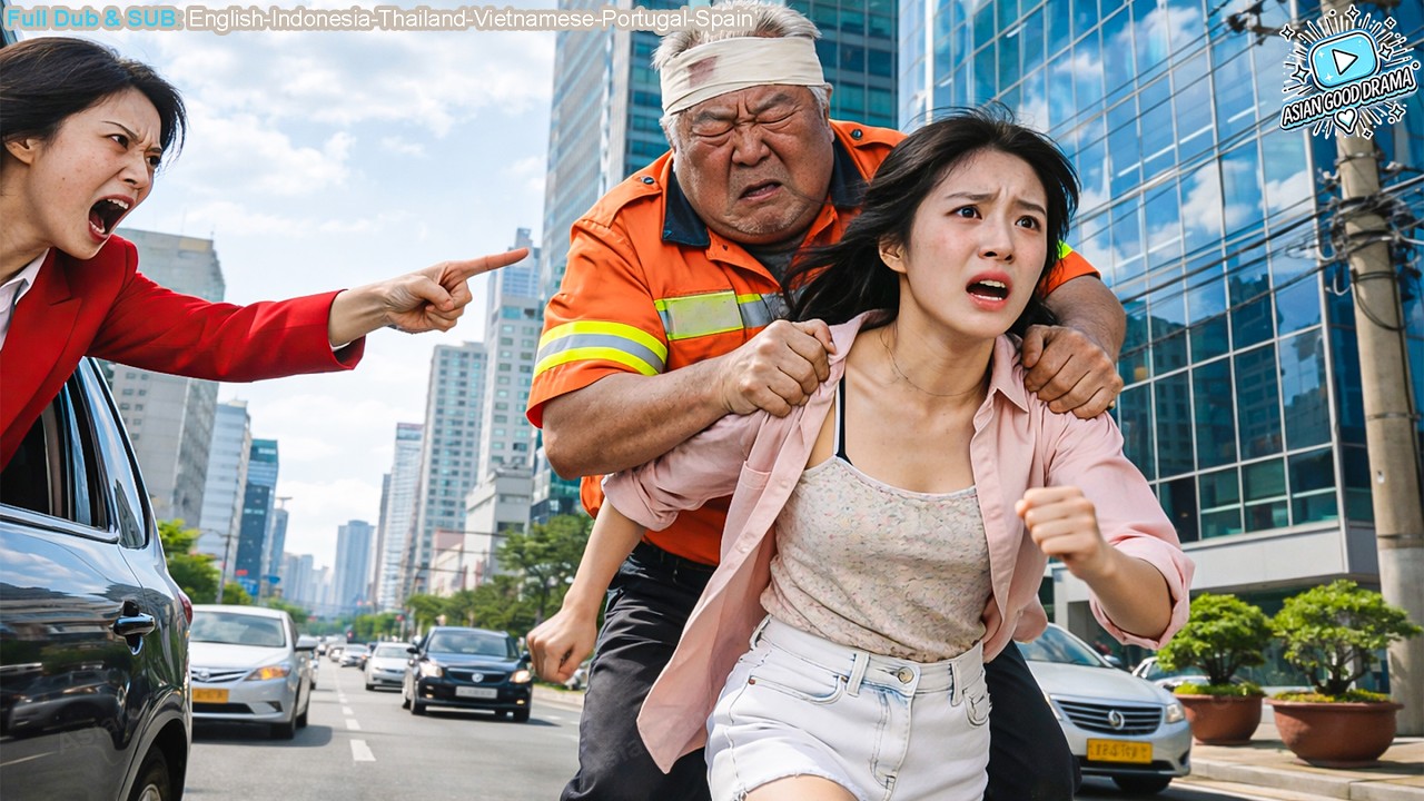 Poor Girl Saves Bullied Janitor, He Is Hidden Chairman And Takes Her As Granddaughter In Law