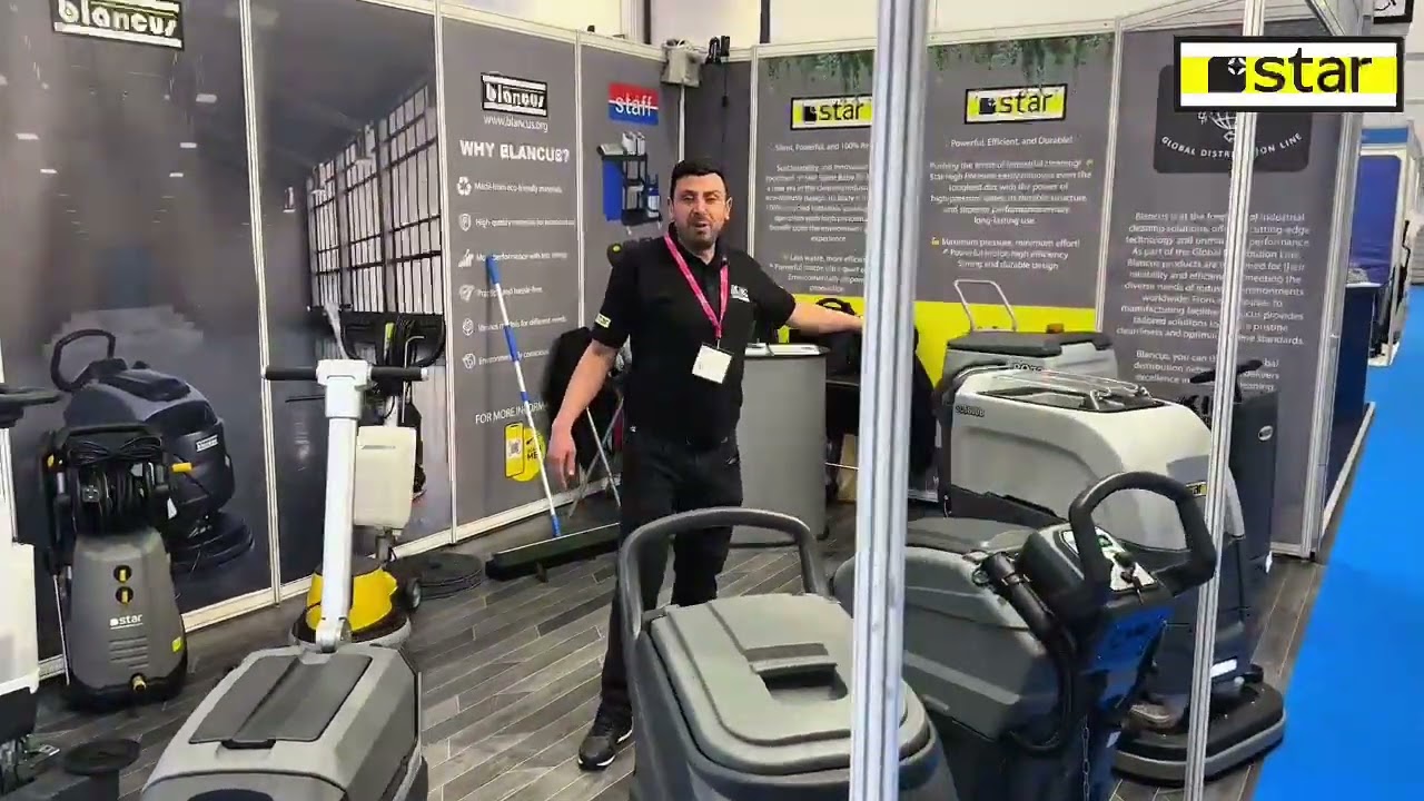 Star Blancus Shined at the London Cleaning Show!
