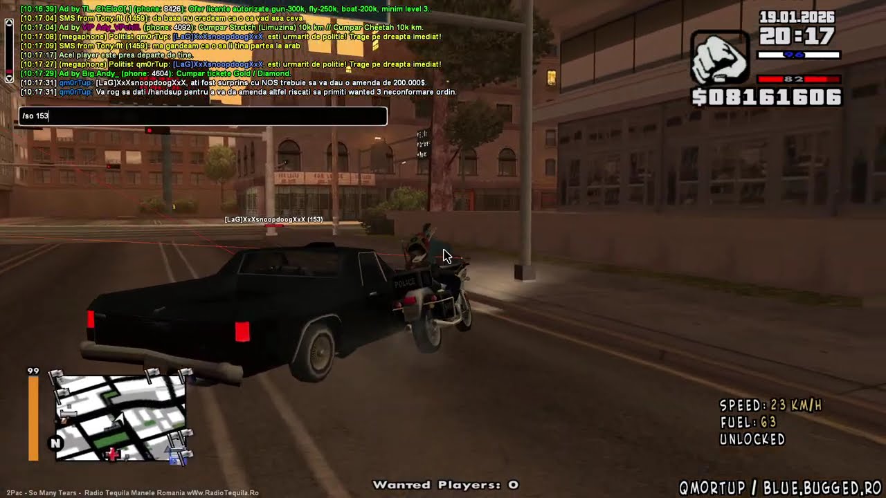 m0rTu - dovada 72 blue bugged #gta [SA:MP]