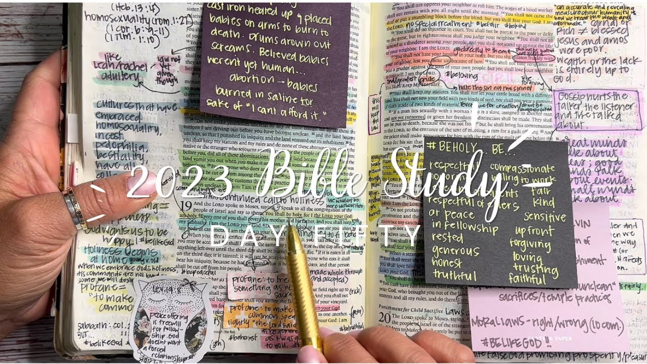 Day 50 Leviticus 19-21 | Bible study for beginners | Study the Bible in One Year