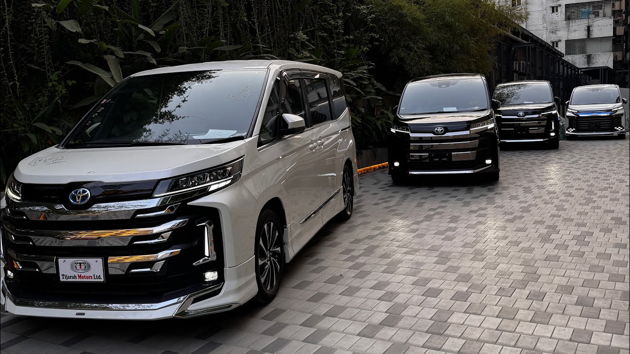 Largest stock Noah SZ and Voxy SZ and Esquire available at #Tijarah Motors Ltd, #Dhaka #Bangladesh