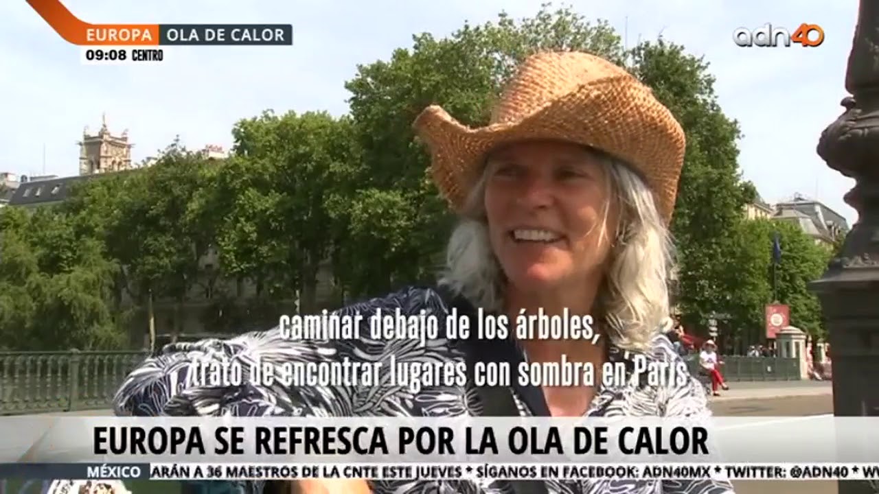 Ola de calor en Europa
