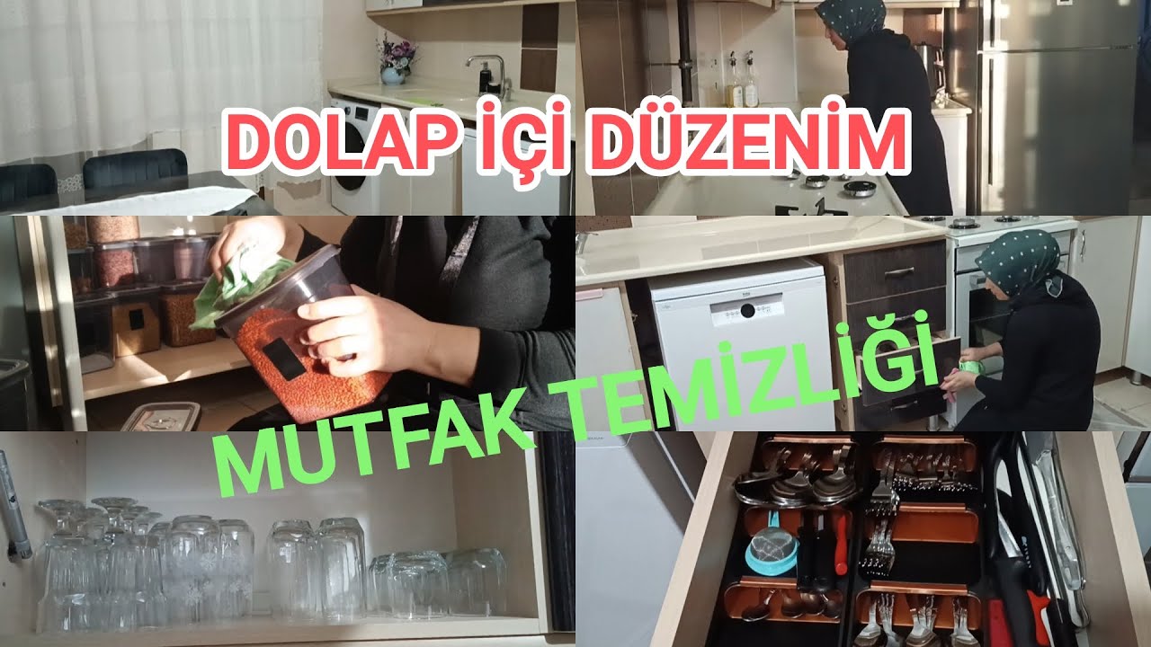 DOLAP İÇİ DÜZENİ✅ TEMİZLİĞE DEVAM👍ANCAK BU KADAR DÜZENLEYEBİLDİM💯 #düzenleme #youtube #temizlik 