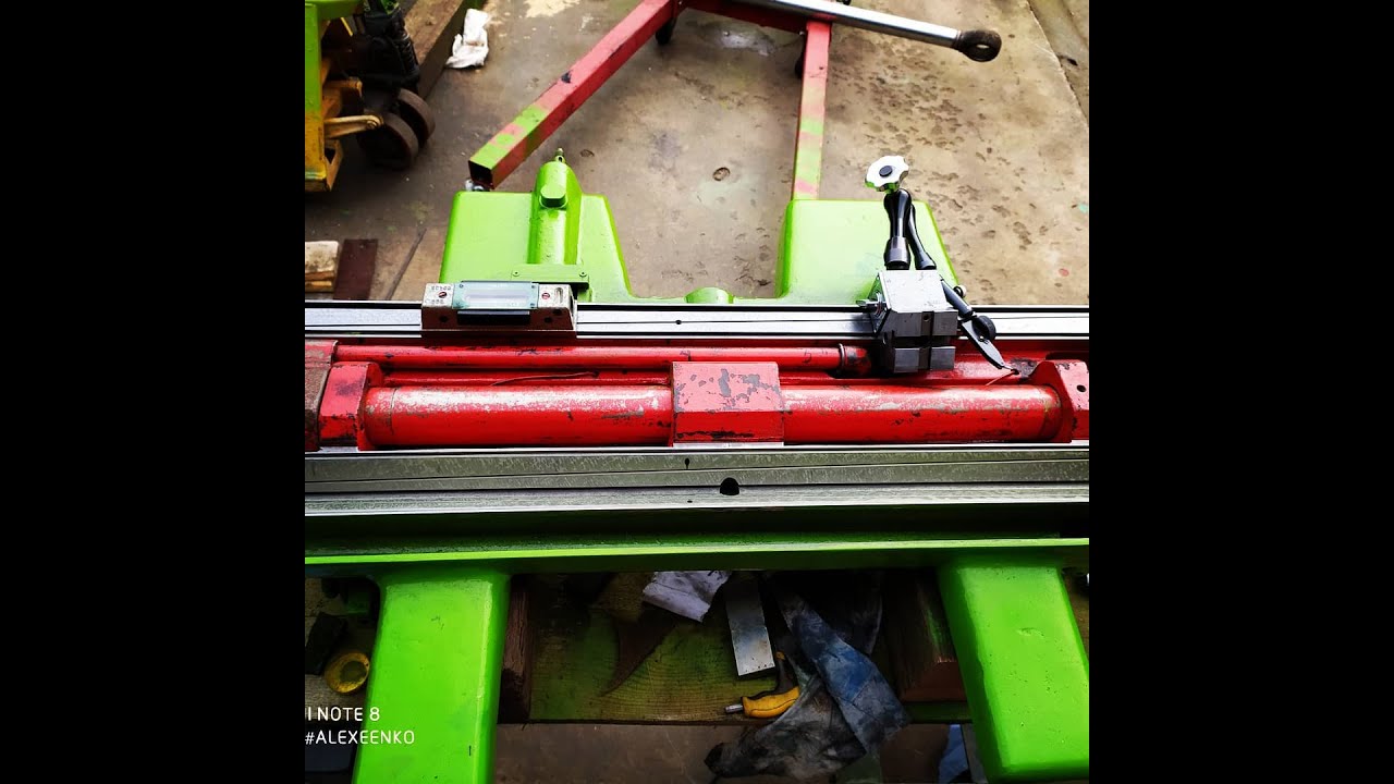 Восстановление геометрии плоскошлифовального станка MIKROMAT SFW 200 x 600