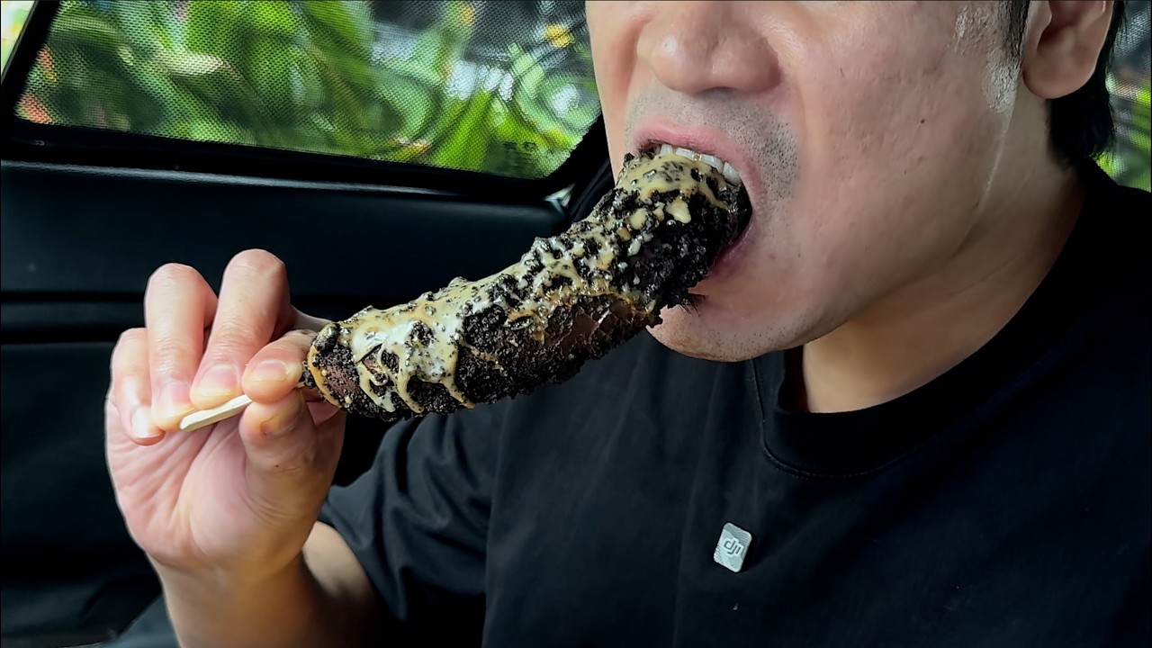 Frozen Chocolate Banana Potong Kaki