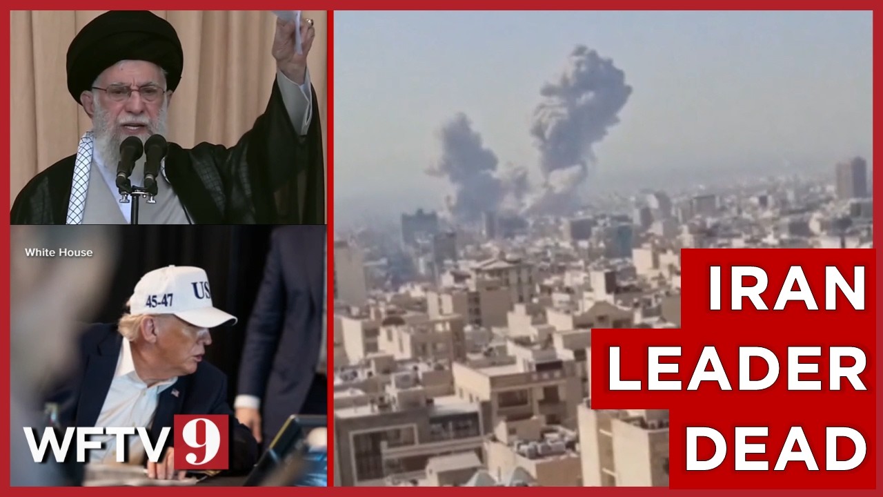 Iran confirms leader Khamenei dead, launches retaliation strikes as Trump vows more bombings