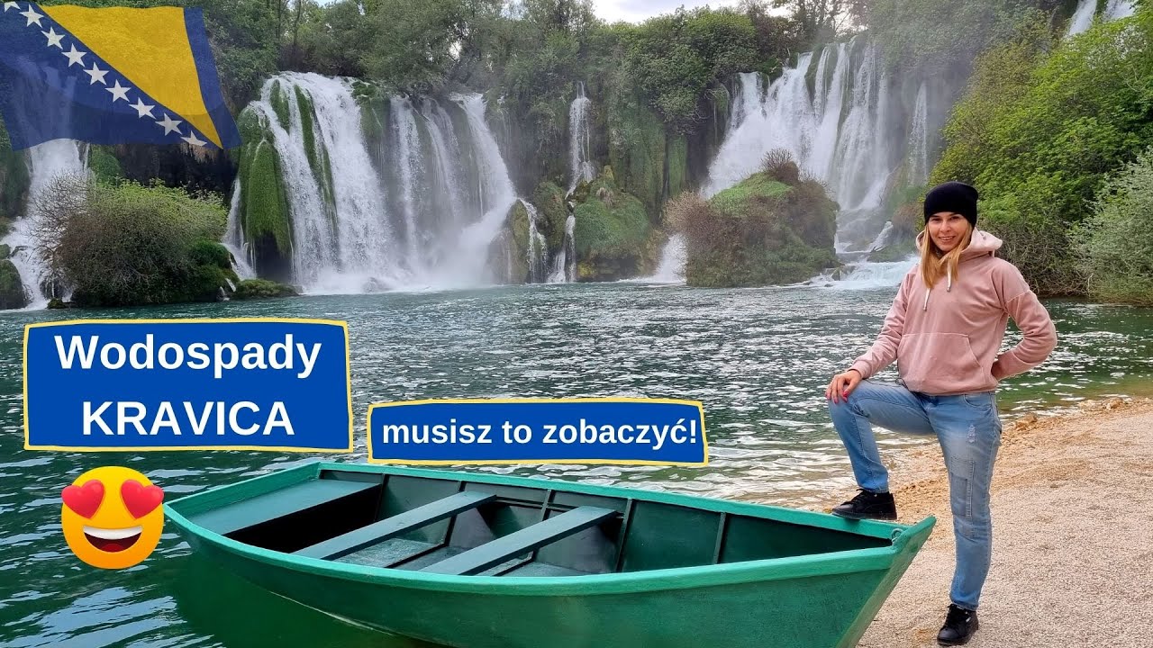 Kravica - wodospady w Bośni i Hercegowinie bardzo blisko Chorwacji!