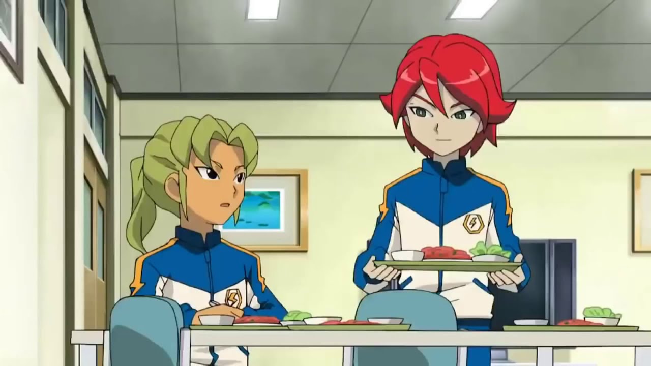 Midorikawa and Hiroto but its dubbed