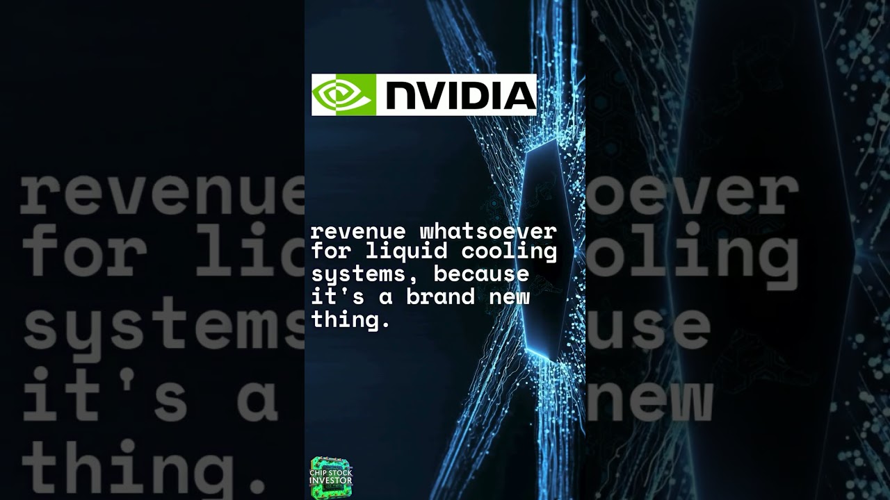 NVIDIA's Blackwell Chips and the Biggest Beneficiary of Liquid Cooling #nvidia #nvdastock